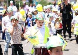 כ1000 ילדים בתהלוכת ל"ג בעומר – שיכון ה' בבני ברק
